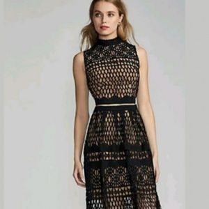 Ministry Of Style Demure High Neck Crochet Top